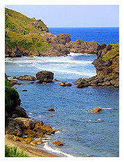 We stayed at the Batanes Seaside Resort and this is the view that greeted us when we looked out the window